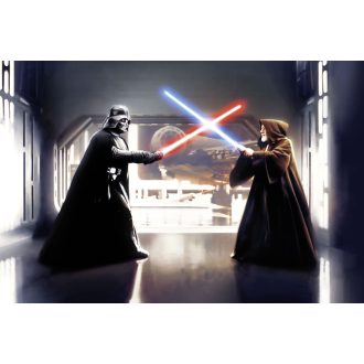 Star Wars – Vader és Kenobi párbaja, poszter tapéta