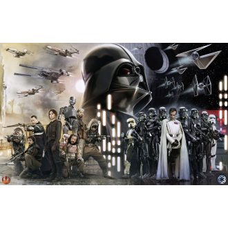 Star Wars kollázs, poszter tapéta