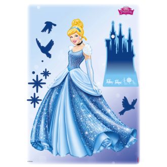 Disney hercegnők álma, falmatrica