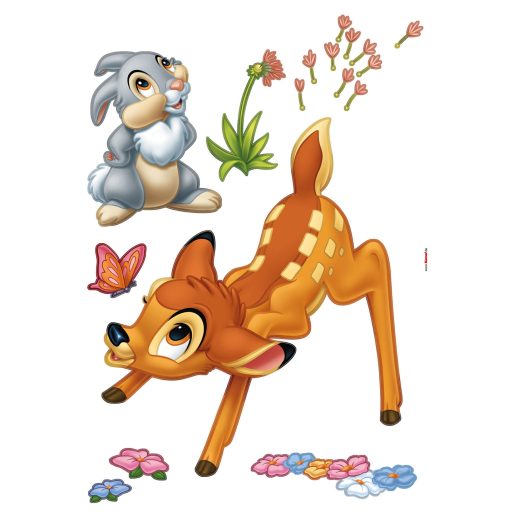Bambi, gyerekszoba falmatrica