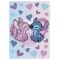 Stitch és Angel - Cuki páros, gyerekszoba falmatrica