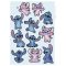 Stitch és Angel boldogan, gyerekszoba falmatrica
