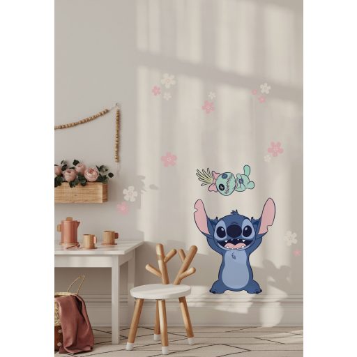 Disney Lilo és Stitch - Életnagyságú, gyerekszoba falmatrica