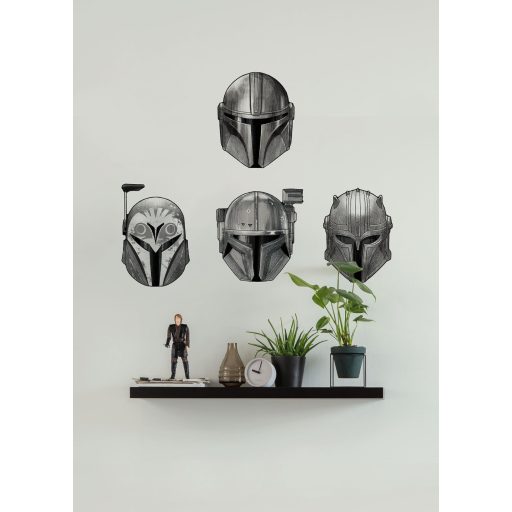 Star Wars A Mandalóri Sisakok, falmatrica