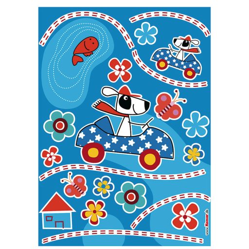 Kutyás nap, falmatrica