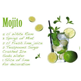 Mojito, falmatrica