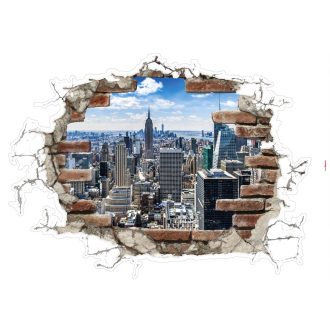 Törj ki New Yorkból falmatrica  