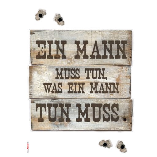 Egy férfinak kell..., falmatrica