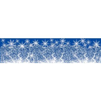   Jegesedő üveg, csillámos matrica ablakra ragasztó nélkül