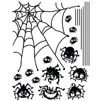 Halloween8, ablakmatrica