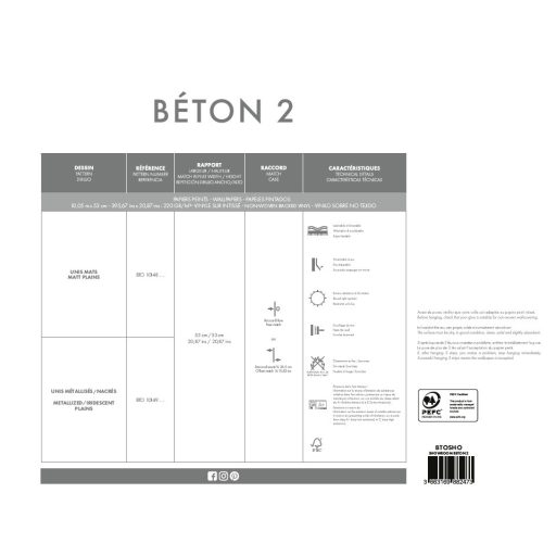 Beton UNI tapéta - Taupe bézs