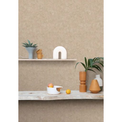 Beton UNI tapéta - Mokka