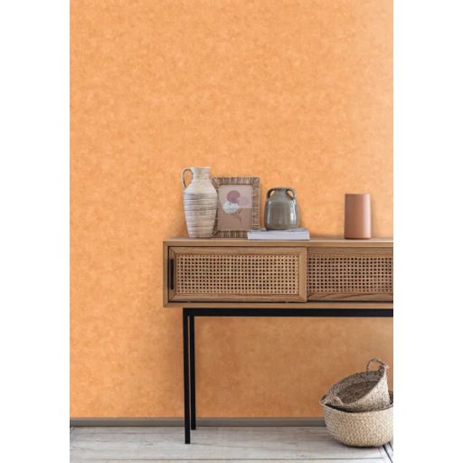 Beton UNI tapéta - Világos terrakotta