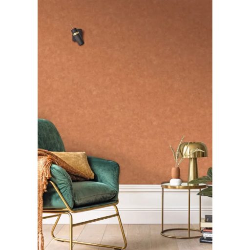 Beton UNI tapéta - Mahagóni