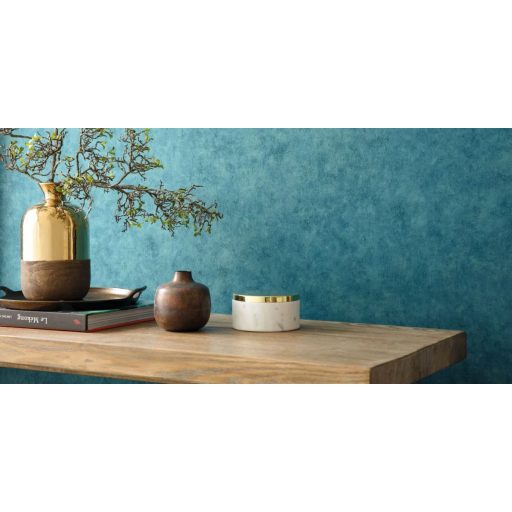 Beton UNI tapéta - Pávakék