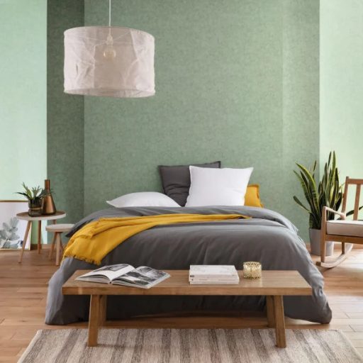 Beton UNI tapéta - Erdőzöld