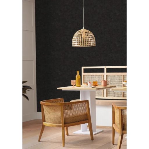 Beton UNI tapéta - Fekete