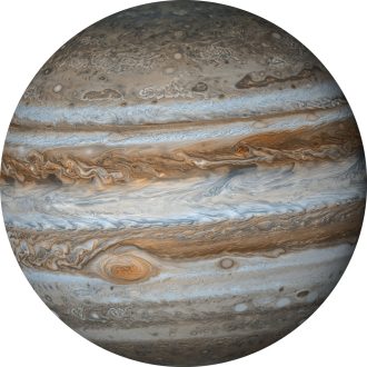 A Jupiter bolygó falmatrica vlies anyagból – a Naprendszer óriása látványos kivitelben