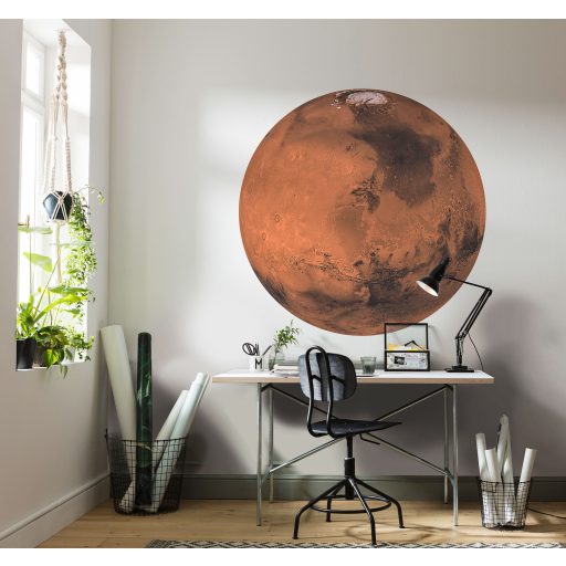 A Mars bolygó falmatrica vlies anyagból – vörös bolygó inspiráló részletekkel