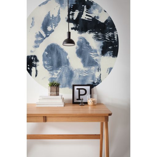 Művészi kék, vlies falmatrica
