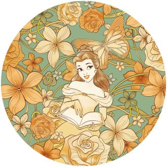 Belle Az Ősz Szelleme, vlies falmatrica