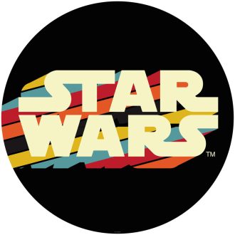 Star Wars Betűtípus, vlies falmatrica