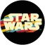 Star Wars Betűtípus, vlies falmatrica
