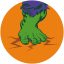Bosszúállók Hulk lába pop art, vlies falmatrica