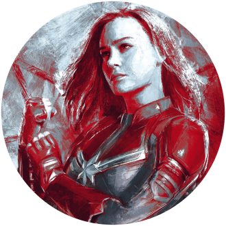 Bosszúállók Festmény Marvel Kapitány, vlies falmatrica