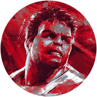 Bosszúállók Festmény Hulk, vlies falmatrica