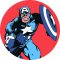Marvel Erősödj Amerika Kapitány, vlies falmatrica