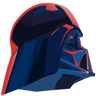 Star Wars Eltakarás, vlies falmatrica