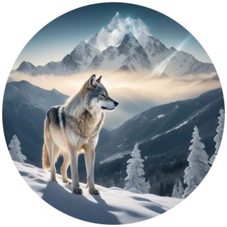 Az üveghegyen innen, falmatrica