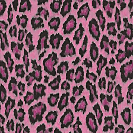 Pink leopárd mintás öntapadós tapéta a Dekormatricák Webáruházban