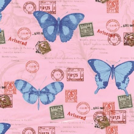 Pillangó mintás öntapadós tapéta a Dekormatricák Webáruházban