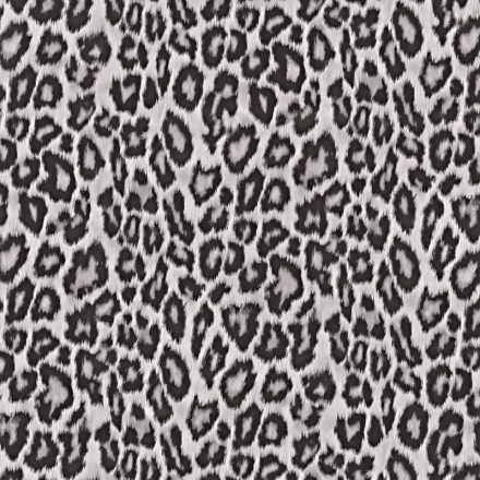Szürke leopárd mintás öntapadós tapéta a Dekormatricák Webáruházban