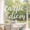 Carpe diem - feliratos ablakmatrica