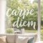Carpe diem - feliratos ablakmatrica