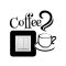 Coffee,villanykapcsoló matrica