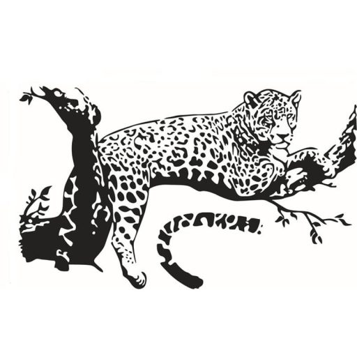 Leopárd, falmatrica