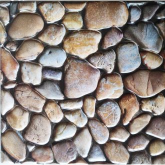 Kövek, 3D öntapadós falpanel