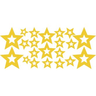 Csillagok, 42 db-os falmatrica csomag