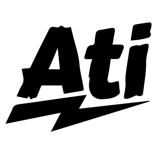 Ati, vagyány névmatrica autóra