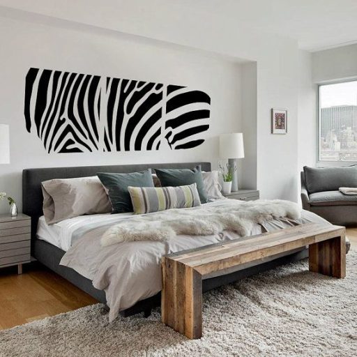 Zebra, 3 részes falimatrica