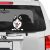 Szibériai Husky rajzos autómatrica a Dekormatricák webáruház matricái közül