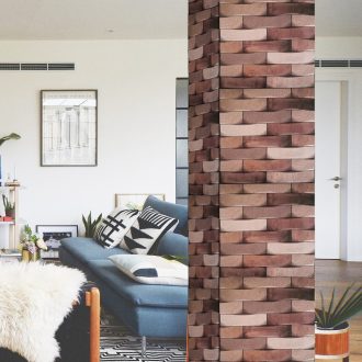 Fa és kőmintás 3D öntapadós falpanel
