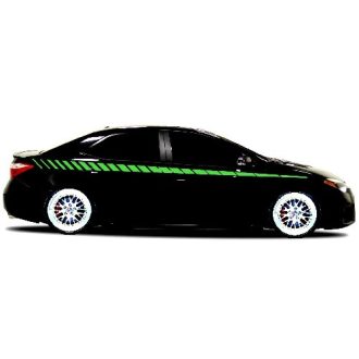 Szaggatott csík, autómatrica