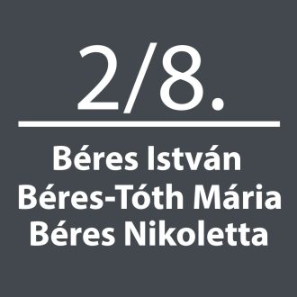 Emelet, házszám, nevek, postaláda matrica, színes