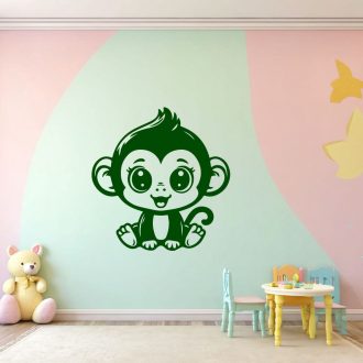 Kismajom, gyerekszoba falmatrica