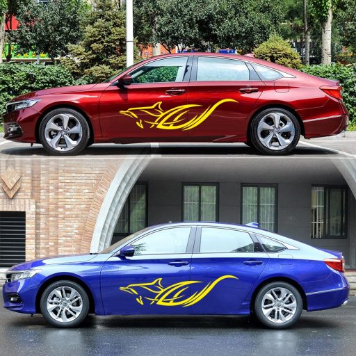 Vízben játszó delfinek, autómatrica